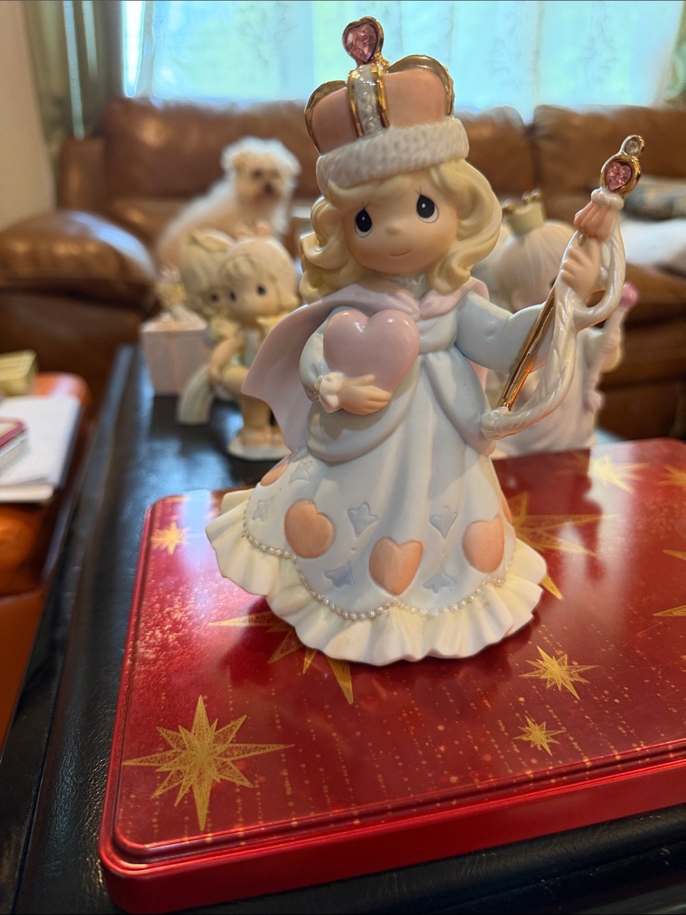 Pink Heart Angel Figurine By Precious Moments